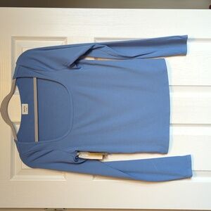 Wilfred Iconic Blue Long sleeve shirt NWT